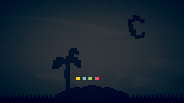 The island_night