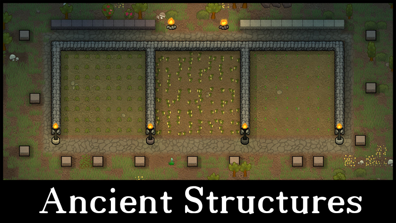 Ancient_Structures mod preview for RimWorld
