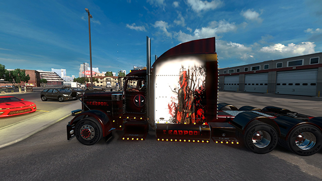 Deadpool Truck Skin