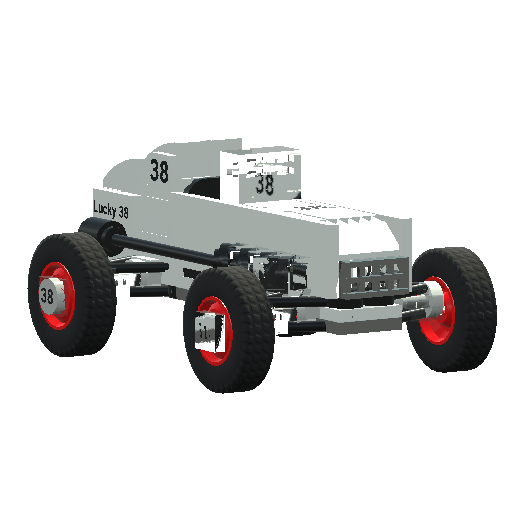 1930s Race Car 'Lucky 38'