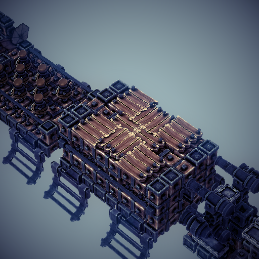 [Vanilla] Simple Plow Glider Train W/ ANTI AIR CANNON