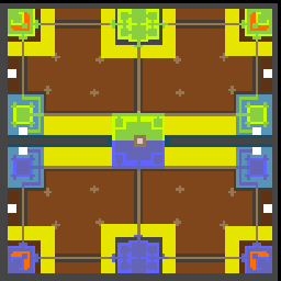 5 towers