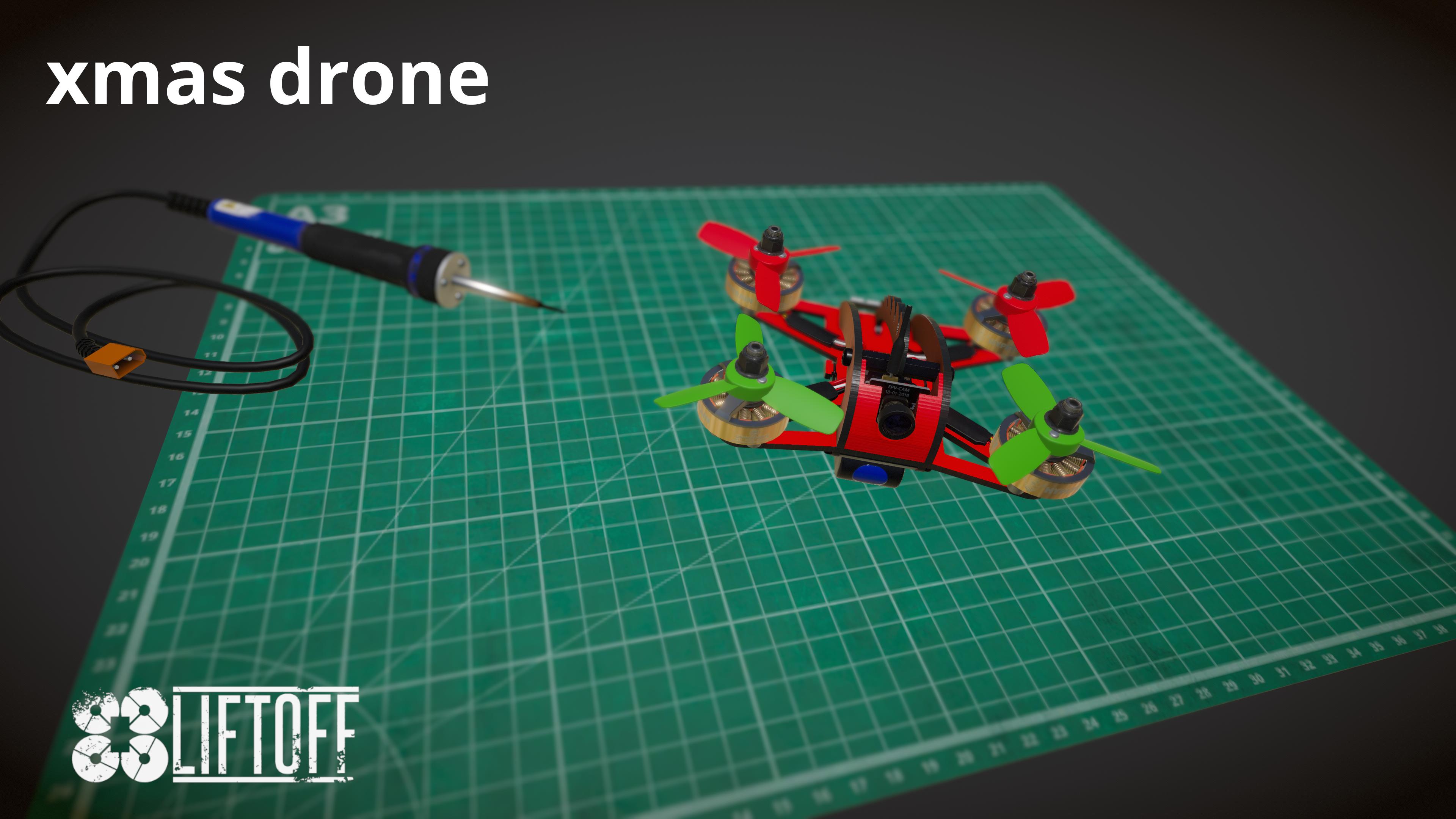 xmas drone