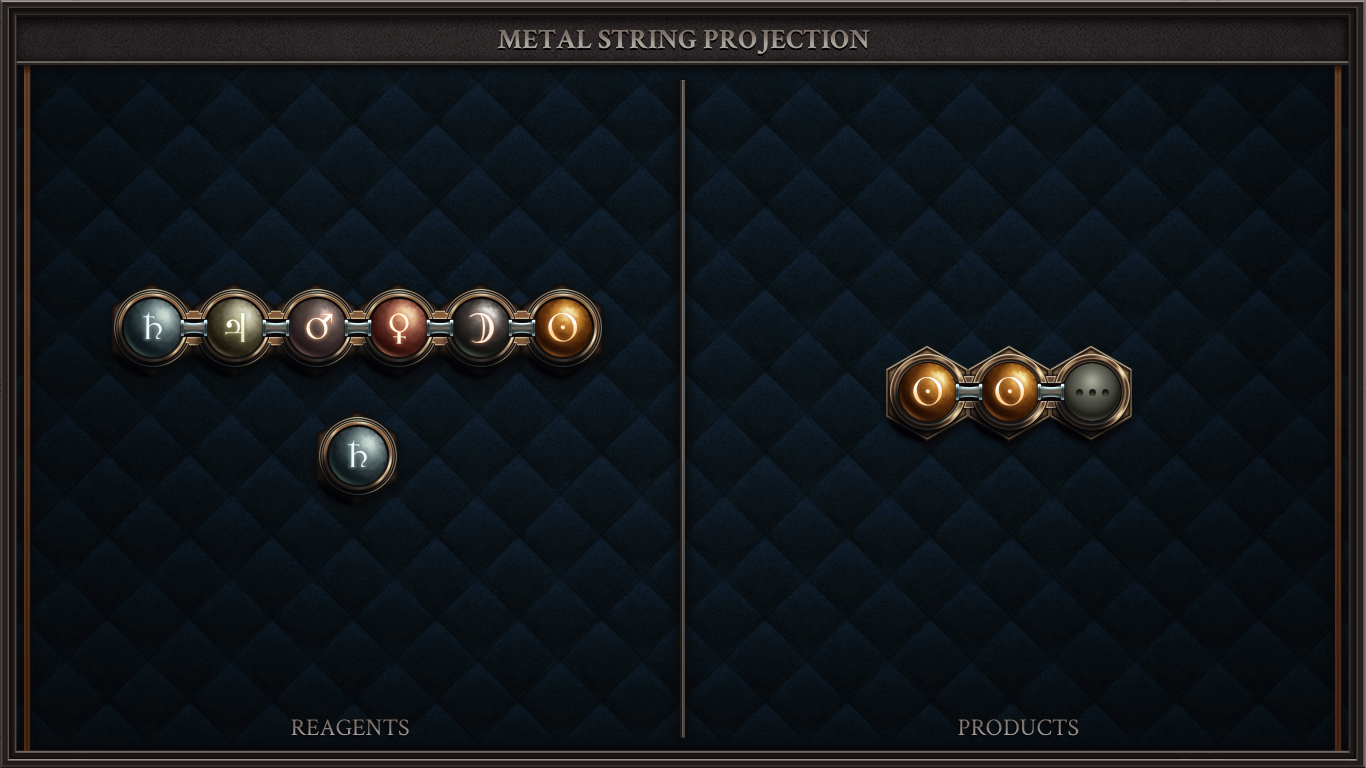 METAL STRING PROJECTION