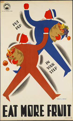 Eat More Fruit poster