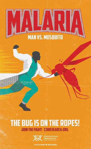 Malaria man vs mosquito