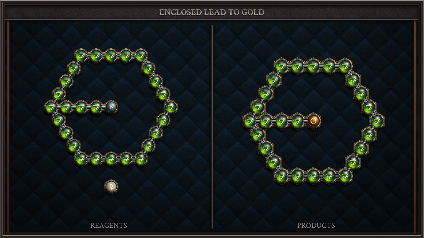 ENCLOSED LEAD TO GOLD