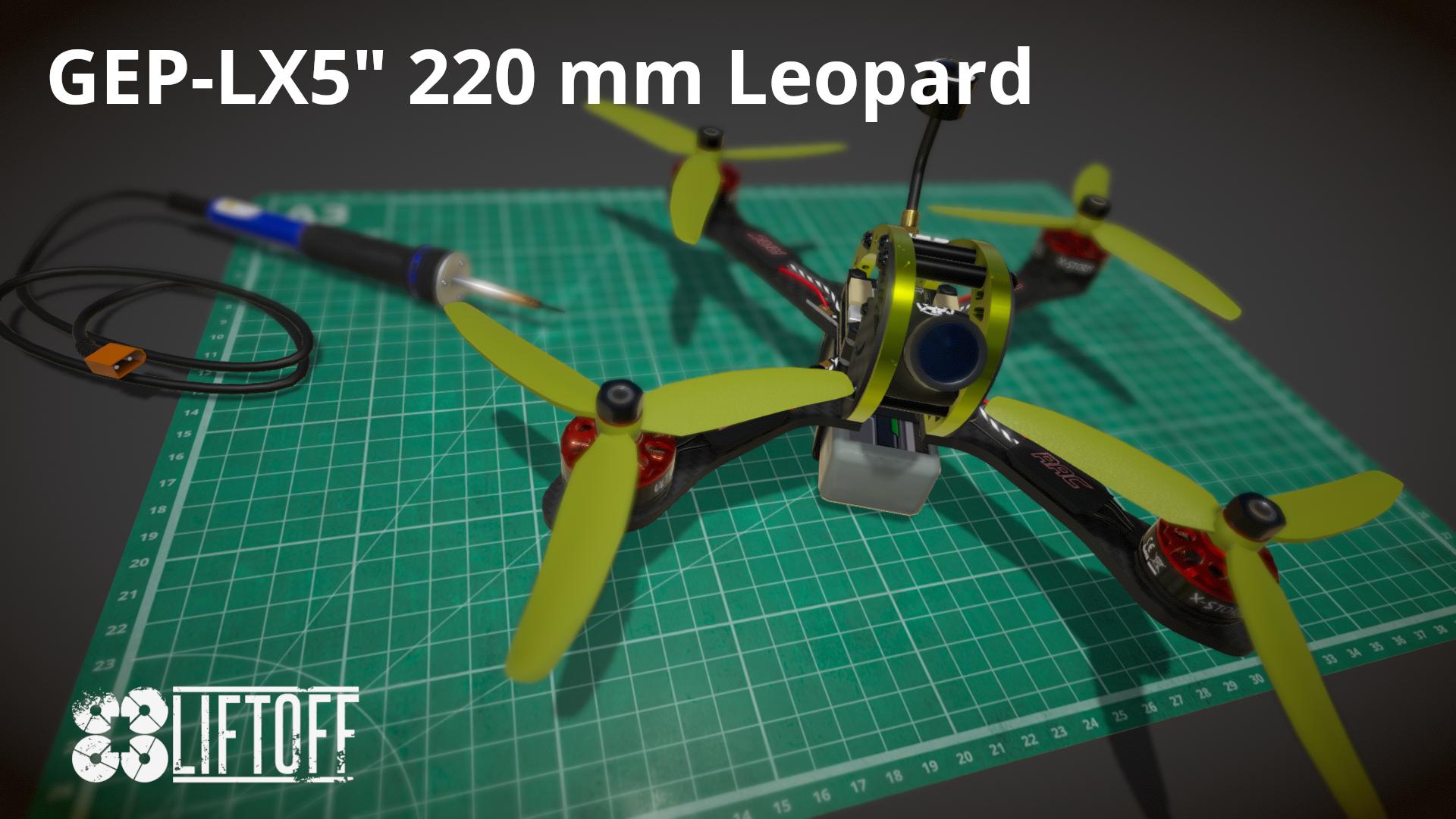 GEP-LX5" 220 mm Leopard