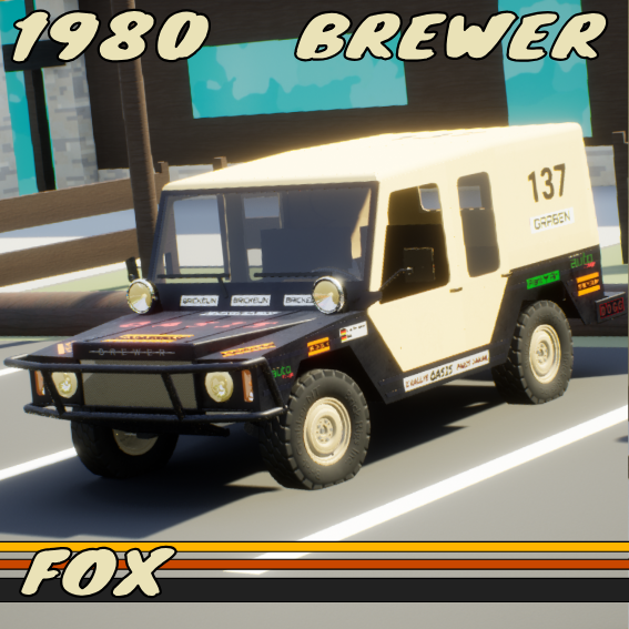 1980 Brewer Fox Dakar