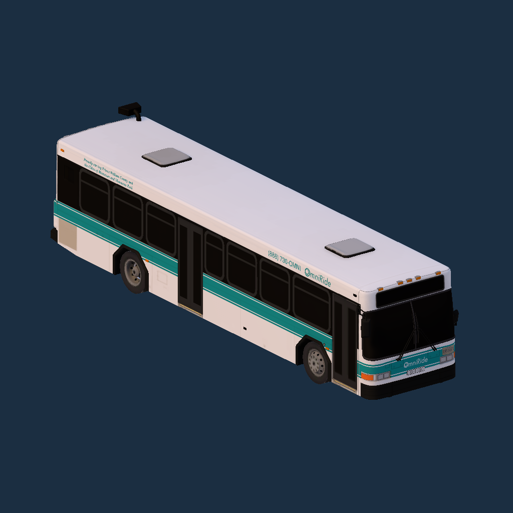 [Low Floor] PRTC OmniRide Old Livery