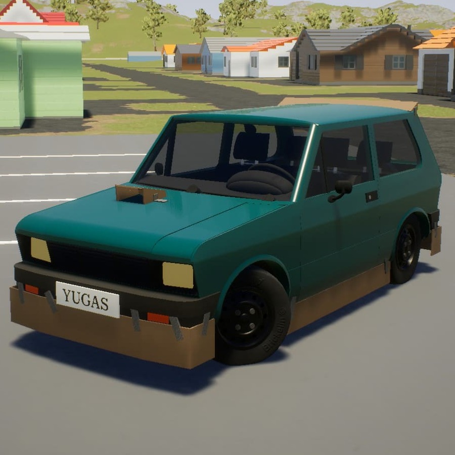 1981 Yugas Cardboard Bodykit