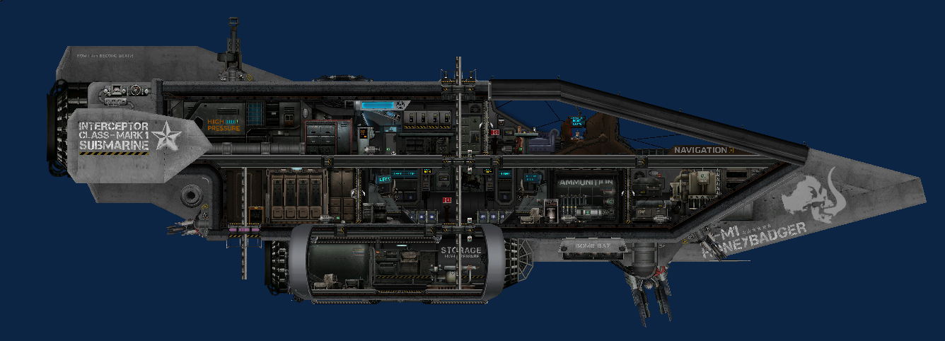 IC-M1 Honeybadger FOR FREE! – Barotrauma Mod