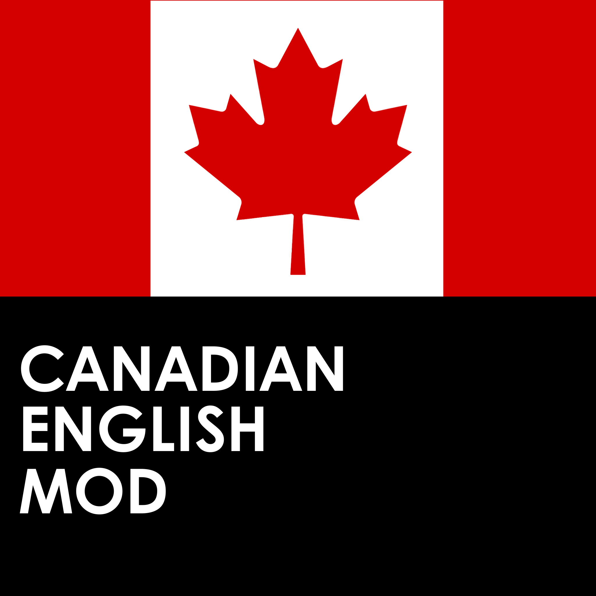 Canadian English Mod