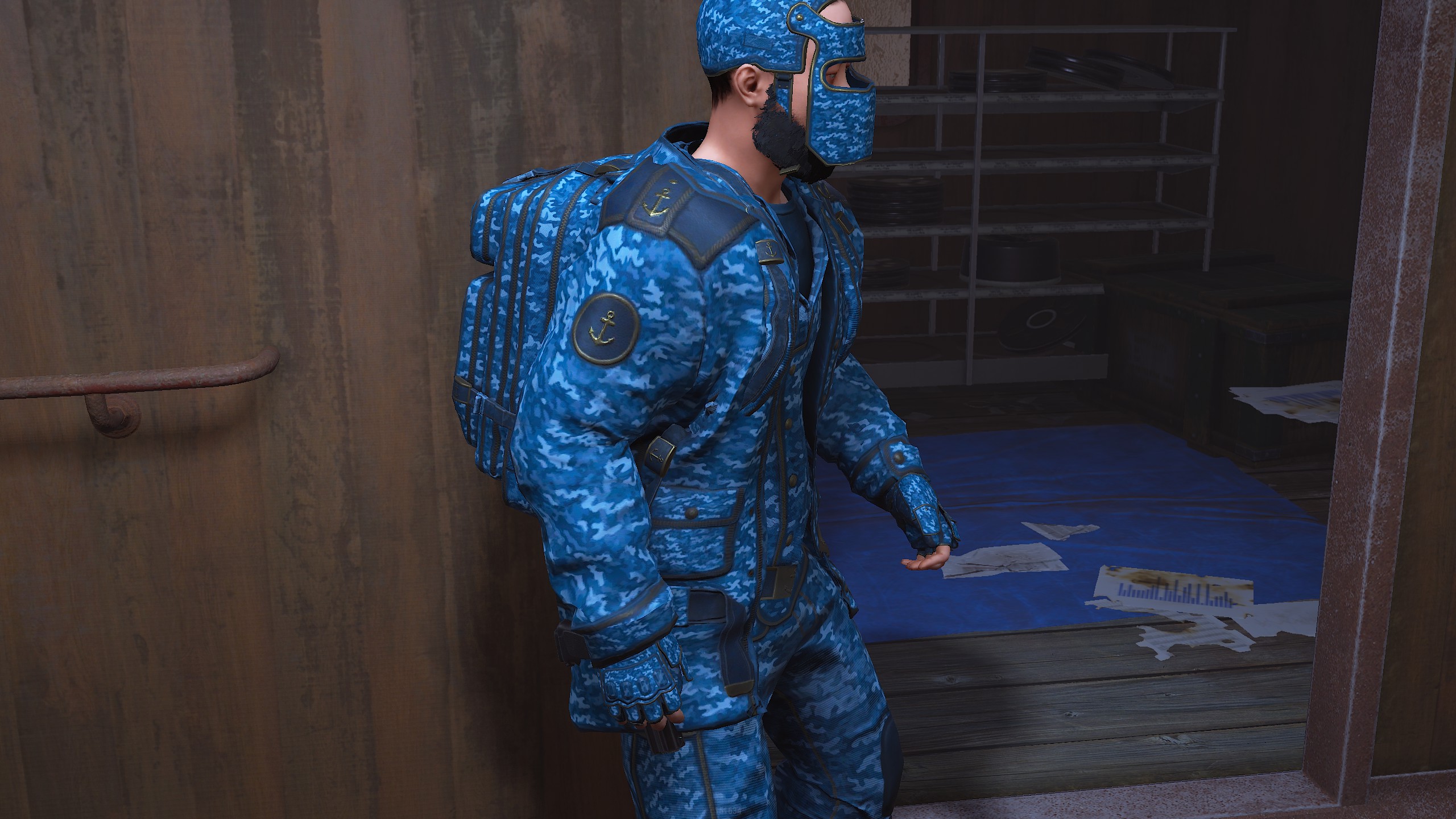 Naval Camo Jacket thumbnail 5