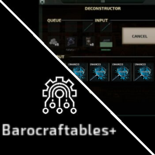 Enhanced Immersion + Bigger Deconstructor Barocraftables+ Patch