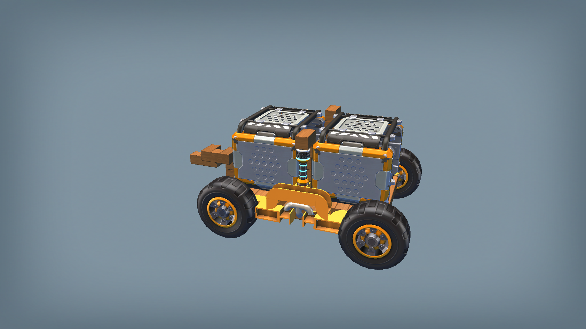 Vertical Volute Suspention System Trailer