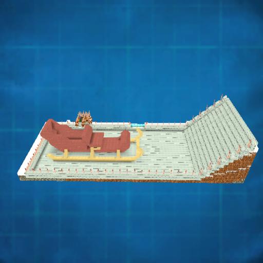 Santa's Sleigh ( goes with Santa's Workshop)