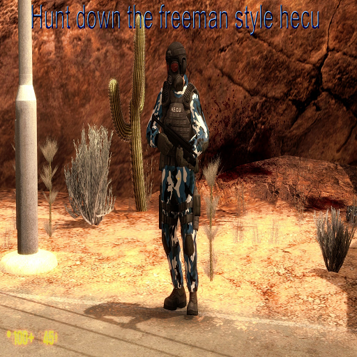 Hunt down the freeman style H.E.C.U. (old mod)