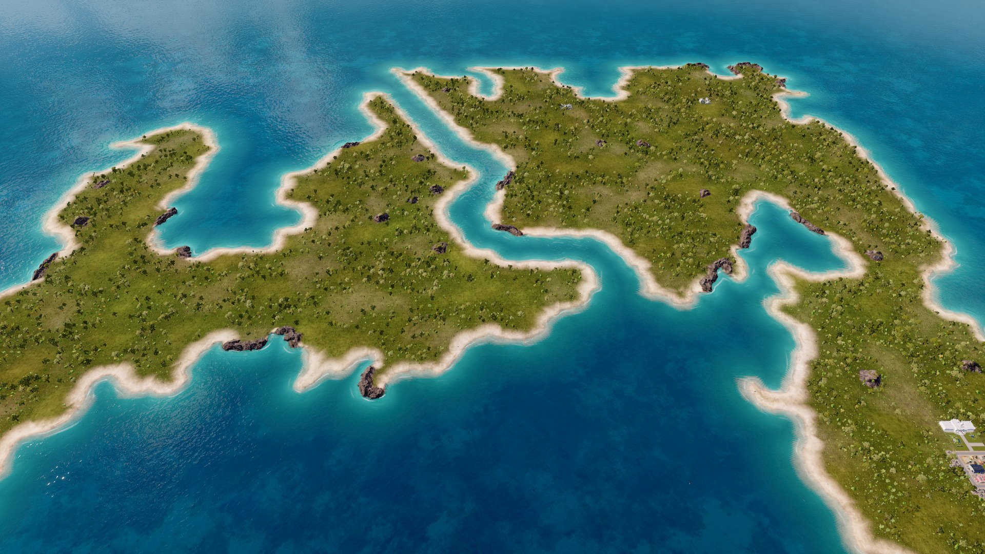 Huge Flat & Filthy Rich Map