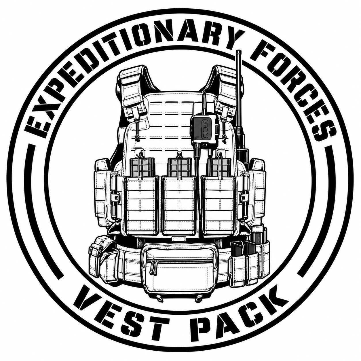 Vanilla Plus - Expeditionary Forces Vest Pack