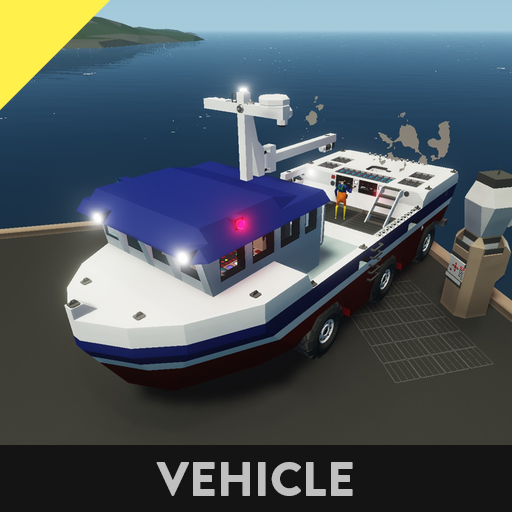 Krask amphibious lobster boat