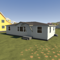 1950s 3 bedroom prefab house (unfurnished)