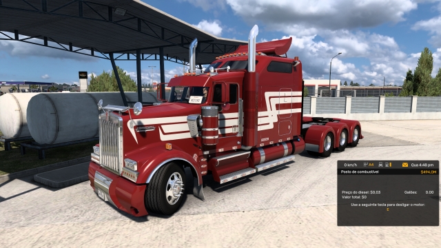 FREE FUEL IN THE GARAGE ATS BY RODONITCHO MODS 1.0 1.55 18 06 2025