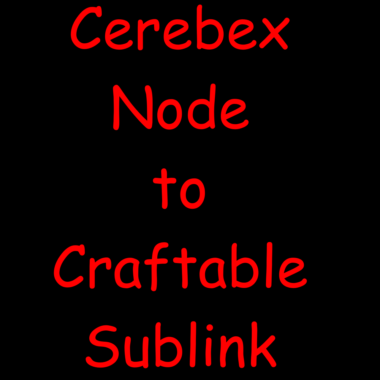 Cerebrex Node Link Module (1.6) Fork