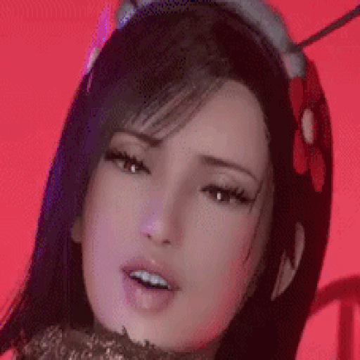 Tifa Lockhart Honey Bee Flatscreen TV Radio (R18+)
