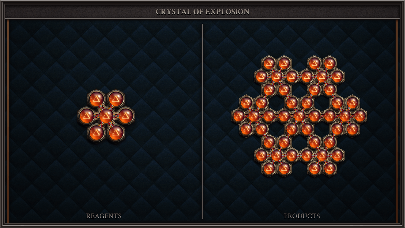 CRYSTAL OF EXPLOSION