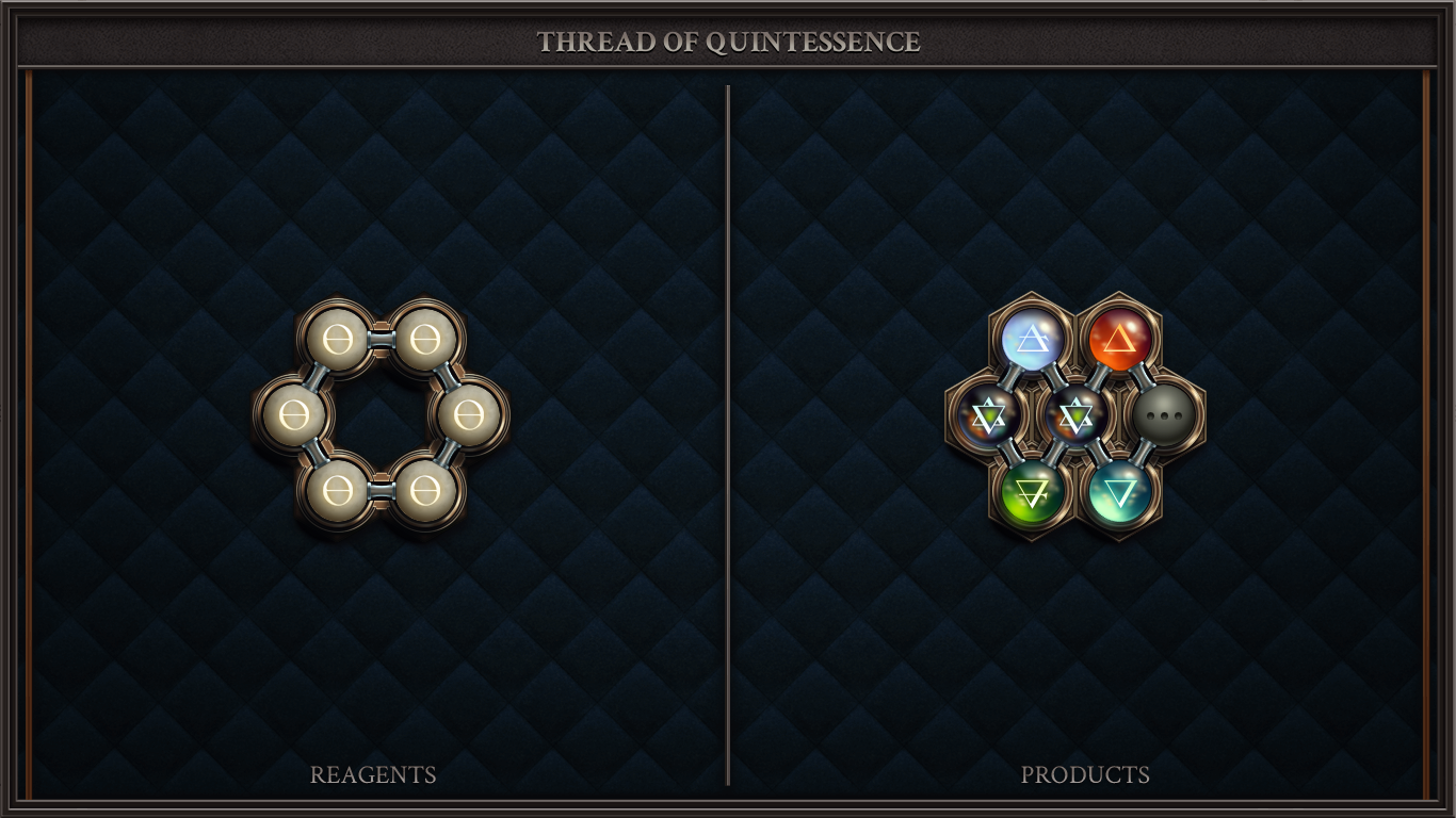 THREAD OF QUINTESSENCE