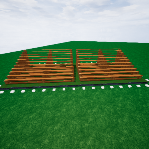 Bleachers Wooden