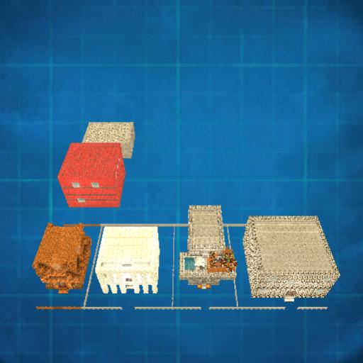 CatSmiles Box Town Back Half 6 Build In 1