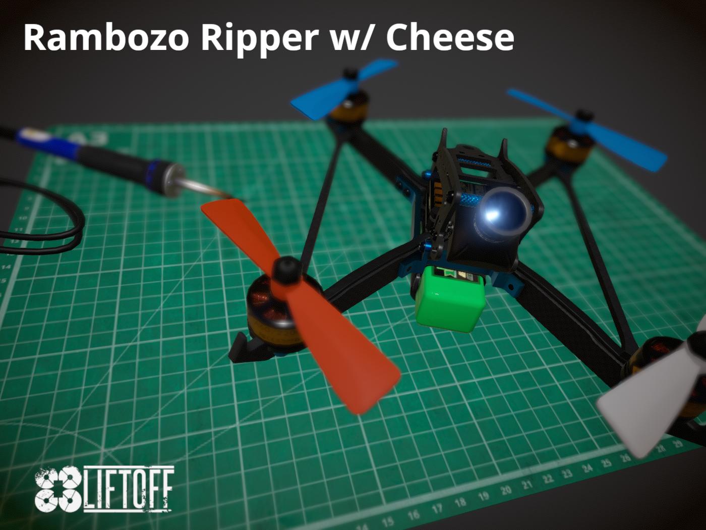 Rambozo Ripper w/ Cheese