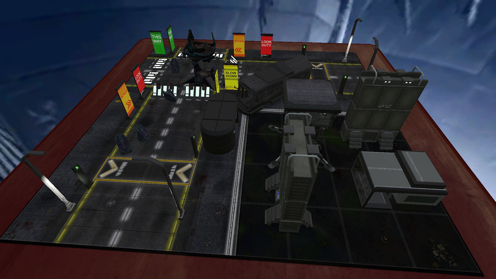Halo Flashpoint Map - New Mombasa