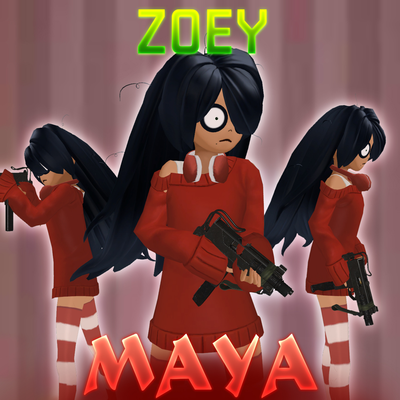 [COMM] Ongezellig: Maya - Zoey
