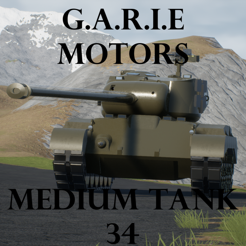 G.A.R.I.E Motors Medium Tank 34 B2 (GM-MT-34B2)