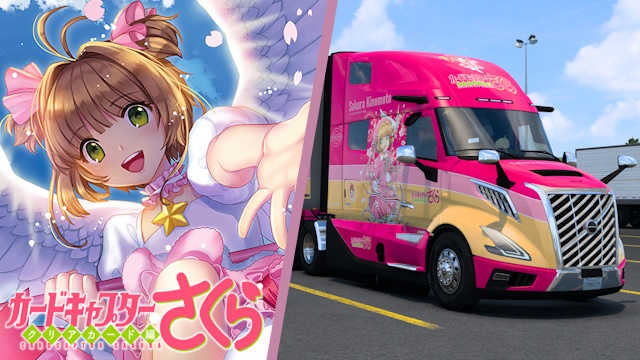 Volvo VNL 2025 Sakura Kinomoto - Cardcaptor Sakura [Combo Skin]
