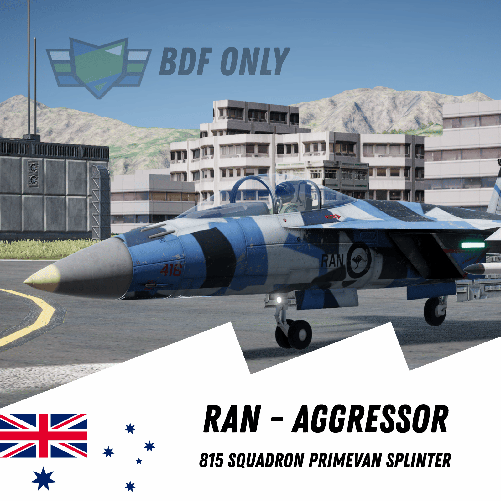 RAN 815 Squadron PALAN Aggressor - F-99 Shrike