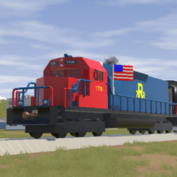 EMD SD40-2 - Zipperton Railroad - America 250