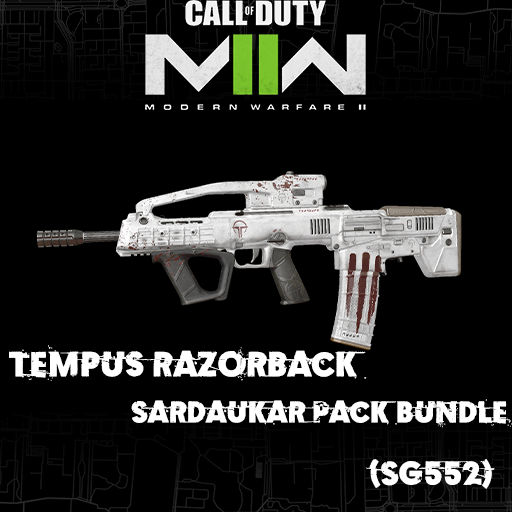 COD:MW2022 Tempus Razorback - Sardaukar Pack Bundle (SG552)