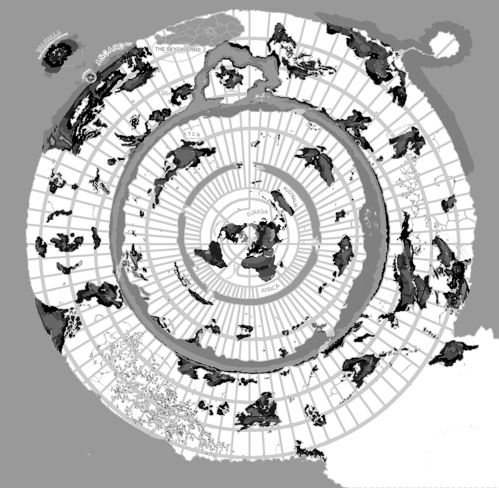 The World Beyond the Ice Wall Map (FORMOSA ULTIMA PATCH-UP) preview