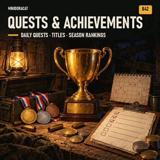 [B42] Quests & Achievements by Minidoracat
