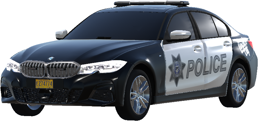OR - Lincoln City Police Department - BMW 325LI preview