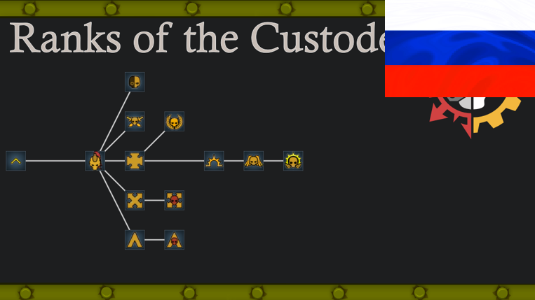 Rimdark 40K - Ranks of the Custodes RUS mod preview for RimWorld