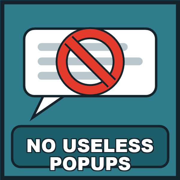 No Useless Popups preview