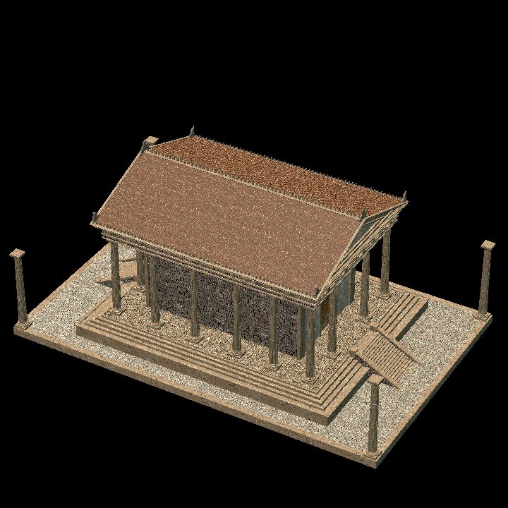 Structure, Temple, Stone 1