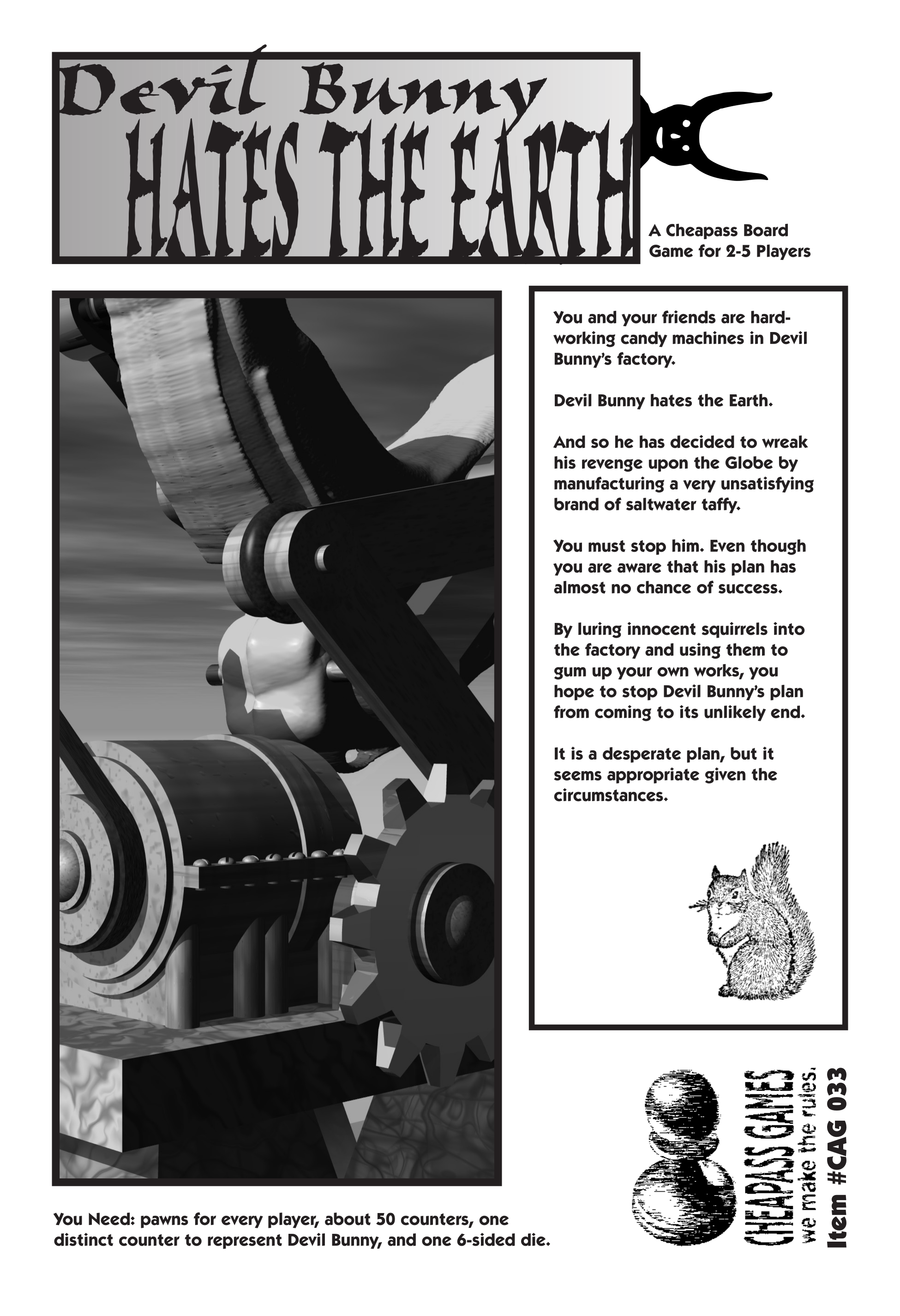 Devil Bunny Hates the Earth [CAG]