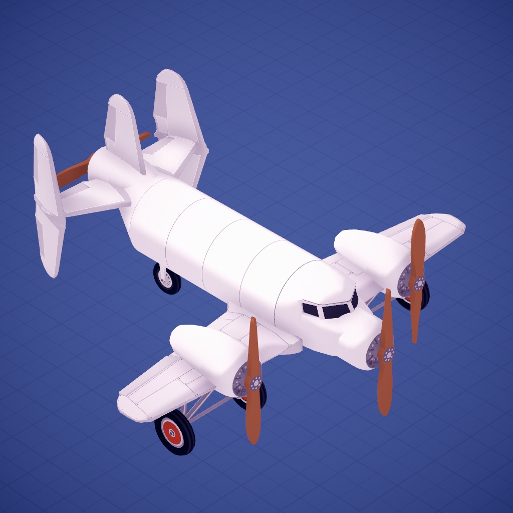 avion viejo cuadrimotor