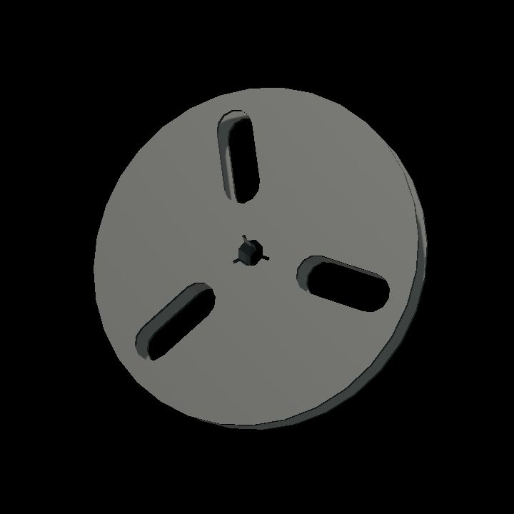 Film reel stl leaning